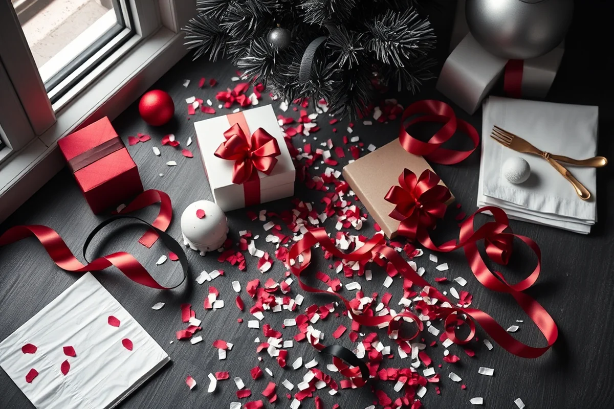 corporate christmas decor — Corporate Christmas Decor (the finished result)