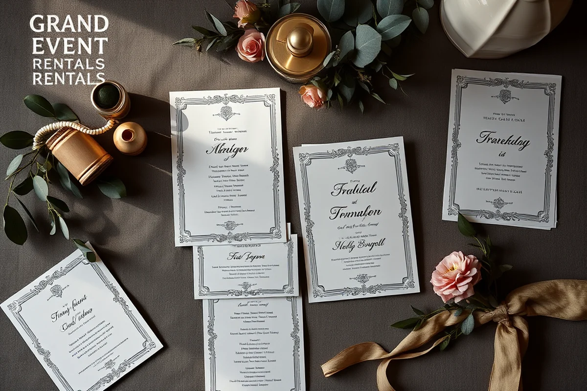 grand event rentals — Grand Event Rentals (the finished result)